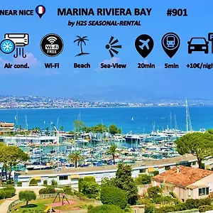  Appartement #901 Marina Riviera Bay - Vue Et Port Panoramique